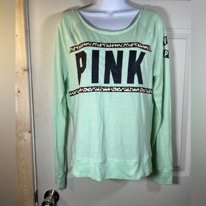 Victoria's Secret PINK Light Green Top
